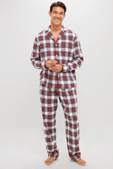 Mens Balmoral Tartan Pajama Set